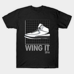 AJ 2 Retro Wing It Sneaker T-Shirt